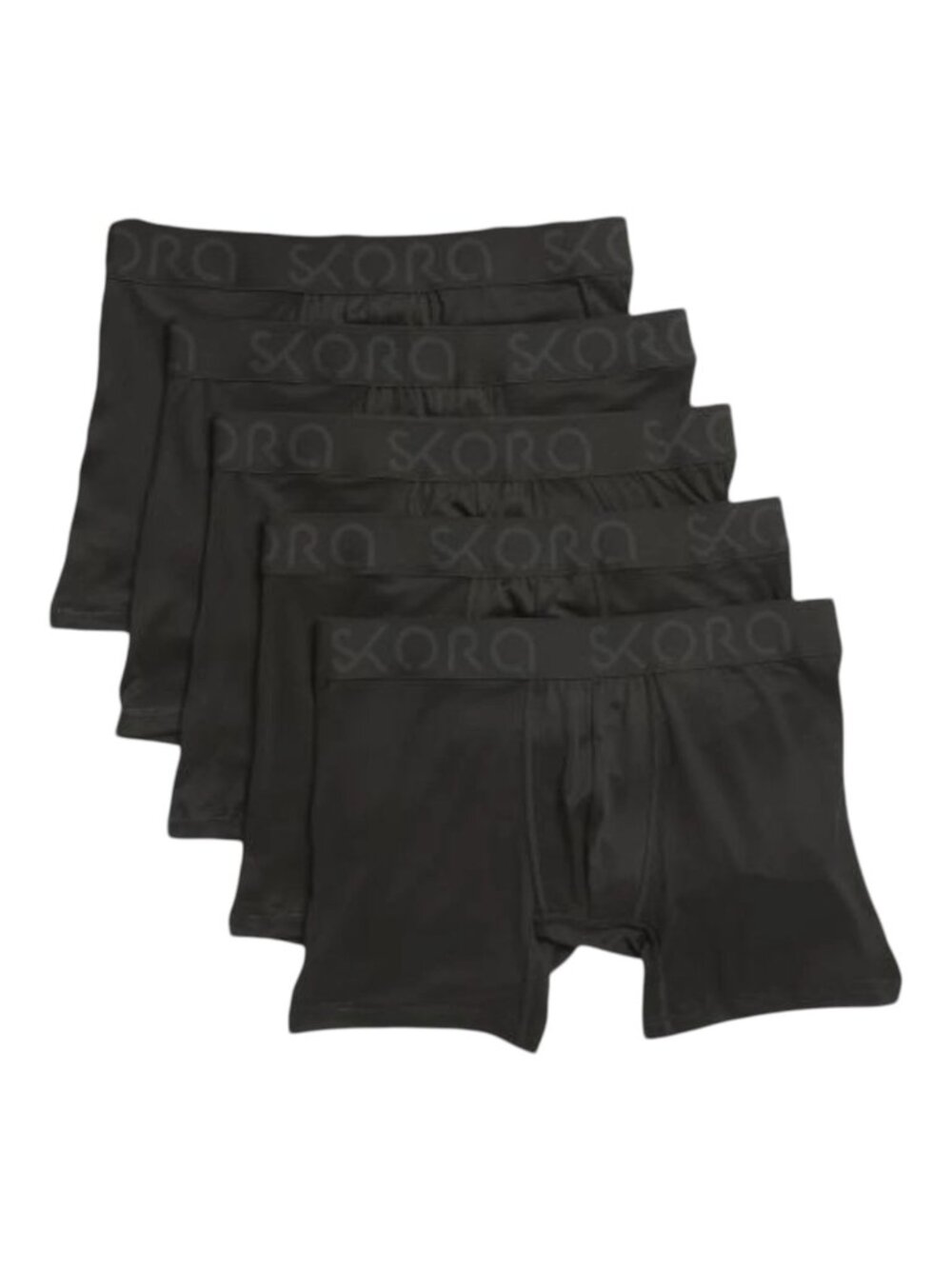 Skora Boxer Briefs 6" Inseam Performance Stretch 5- Pack